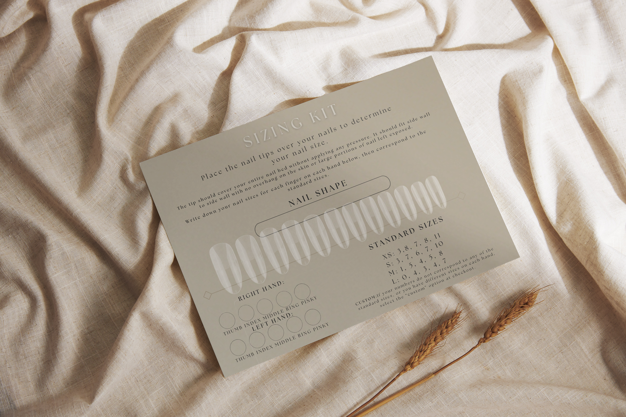 Nail Sizing Kit